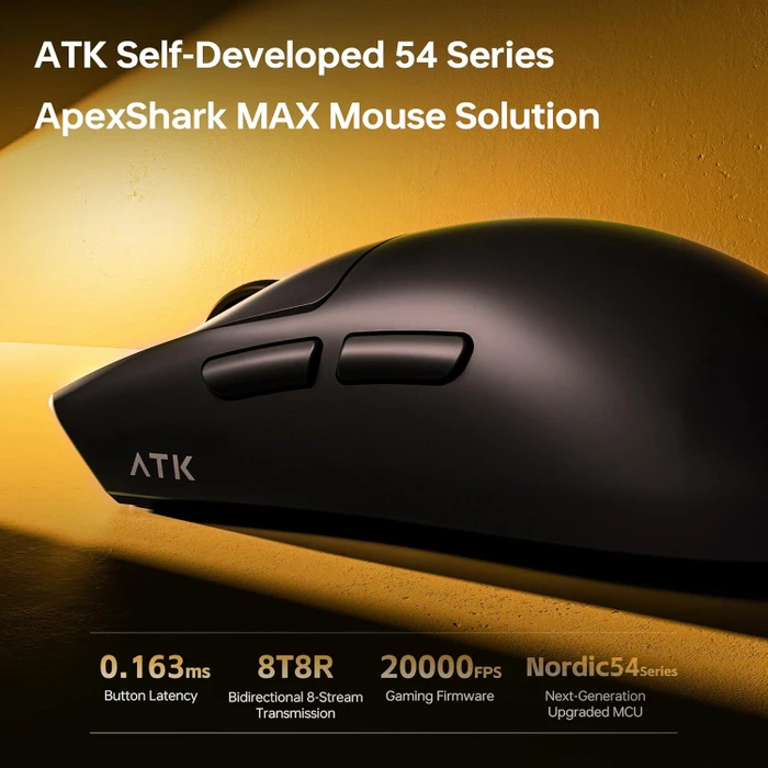 ATK Blazing Sky X1 V2 Ultimate 8K Wireless, schwarz, USB/Bluetooth