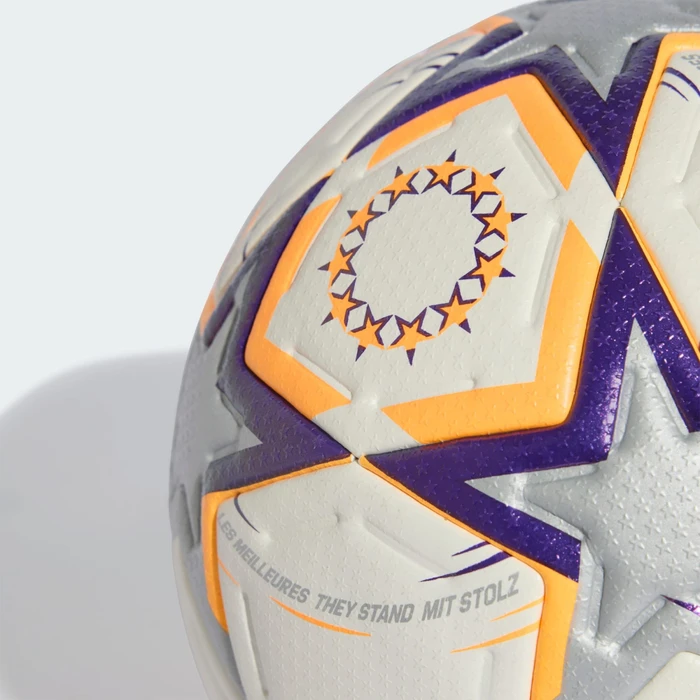 adidas UEFA Champions League 2026/2027 Pro Fußball white/lucid tangerine/black