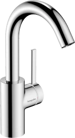 Hansgrohe Zesis S Einhebel-Waschtischmischer 210 CoolStart mit Schwenkauslauf und Push-Open Ablaufgarnitur chrom
