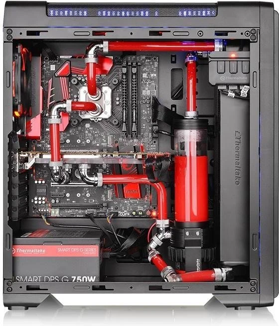 Thermaltake Versa C21 RGB, schwarz, Acrylfenster