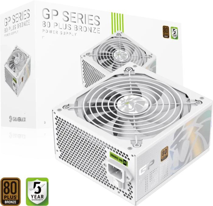 GameMax GP Bronze 750B WH weiß 750W, ATX 3.1