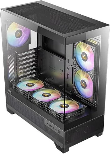 Antec CX700 RGB ELITE, schwarz, Glasfenster