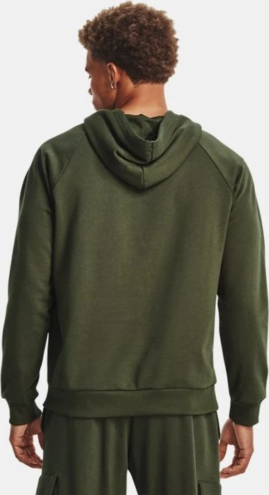 Under Armour Rival Fleece Hoodie marine od green/white (Herren)