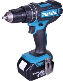 Makita DHP456RFE Akku-Schlagbohrschrauber inkl. Koffer + 2 Akkus 3.0Ah