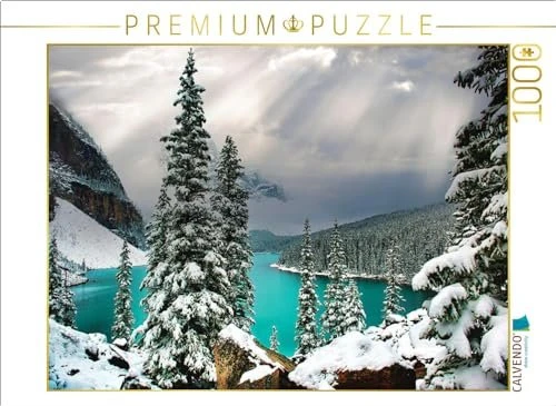 Calvendo Der Moraine Lake (auf deutsch Moränensee) ist ein von Gletschern gespeister See im Banff-Nationalpark/Alberta