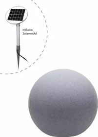 8 seasons design Shining Globe Solar 60cm grau