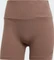 adidas Lounge Ribbed High-Waist Hose kurz earth strata (Damen) Vorschaubild