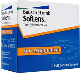 Bausch&Lomb SofLens Toric, -2.00 Dioptrien, 6 Stück