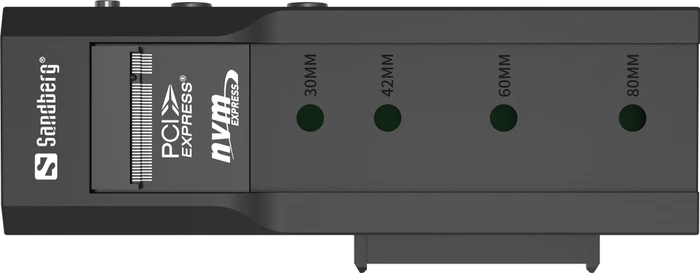 Sandberg Cloner-Dock für M.2/NVMe und SATA HDD, USB-C 3.1