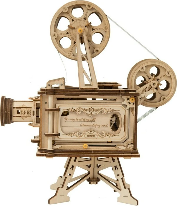 Rokr Vitascope 3D Puzzle Vintage Film Projector