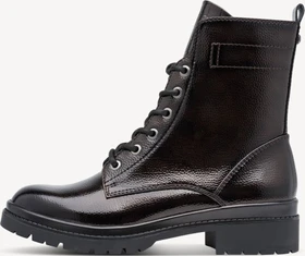 Tamaris Lace Boots Stiefelette mocca patent (Damen)