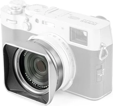Nisi JetMag Pro Lens Hood Kit für Fujifilm X100 silber