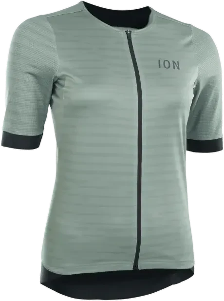 ION Gravel VNTR AMP Trikot kurzarm sea grass (Damen)