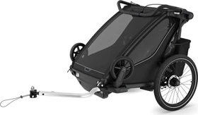 Thule Chariot Sport 2 double Fahrradanhänger schwarz
