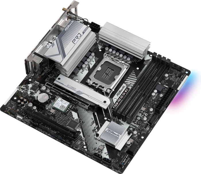 ASRock B760M Pro RS/D4 WiFi (Intel 1700)