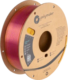 Polymaker PolyLite Silk PLA, gold/rosa, Spule, 1.75mm, 1.00kg