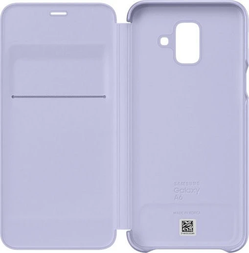 Samsung Flip Wallet für Galaxy A6 (2018) violett