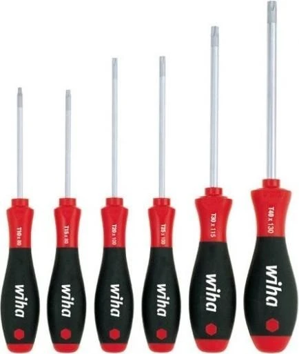 Wiha SoftFinish MagicSpring 362R K6 SO Schraubendrehersatz, 6-tlg.