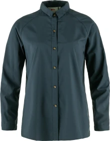 Fjällräven Abisko Hike Hemd langarm navy (Damen)