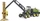 Bruder Profi-Serie John Deere 1270G Harvester mit 1 Baumstamm (02135)