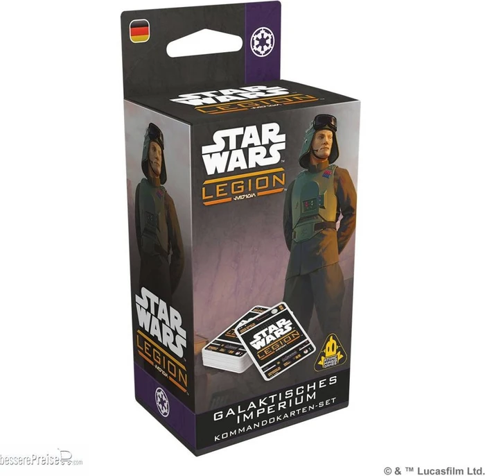 Star Wars Legion - Galaktisches Imperium Kommandokarten-Set