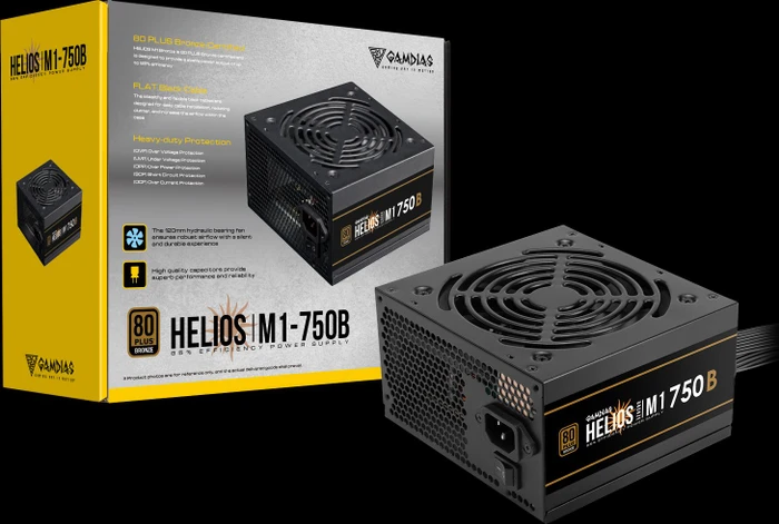 Gamdias Helios Bronze M1-750B 750W, ATX 2.4