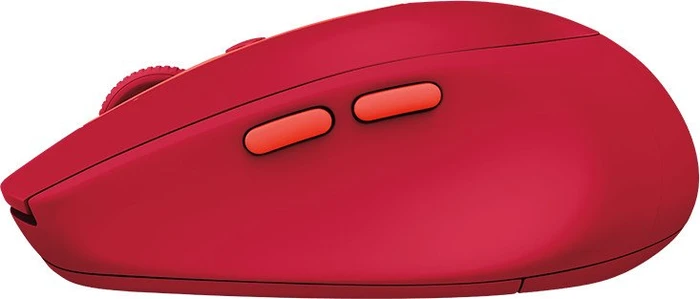 Logitech M590 Multi-Device Silent, rot, USB/Bluetooth