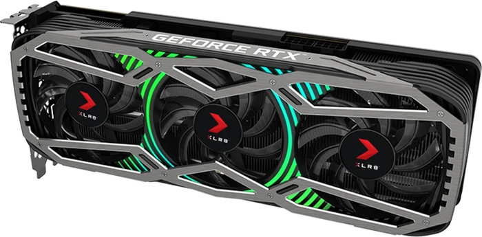 PNY GeForce RTX 3080 XLR8 Gaming Revel Epic-X RGB Triple Fan, 10GB GDDR6X, HDMI, 3x DP