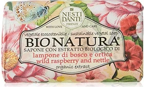 Nesti Dante Bio Natura Raspberry & Nettle feste Seife,   250g
