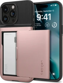 Spigen Slim Armor CS für Apple iPhone 15 Pro rosegold