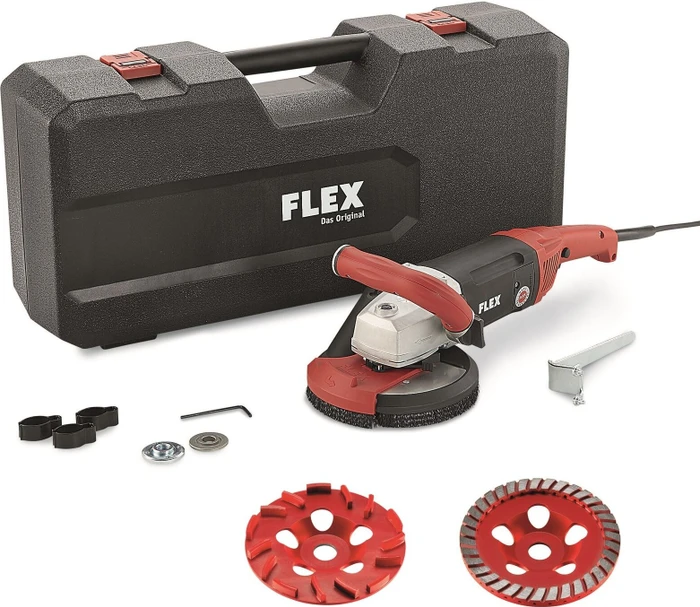 Flex LD 18-7 150 R Kit Turbo-Jet Elektro-Betonschleifer inkl. Koffer