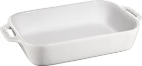 Zwilling Staub Ceramique Auflaufform eckig 32.9x20.5cm weiß