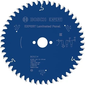 Bosch Professional Expert for Laminated Panel Kreissägeblatt 48Z, 165x1.6x20mm, 1 Stück