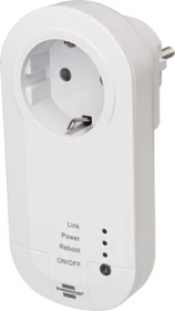 Brennenstuhl WA 3600 LRF01 433 WLAN Steckdose mit 433 MHz Sender weiß, Smart-Steckdose (1294840)