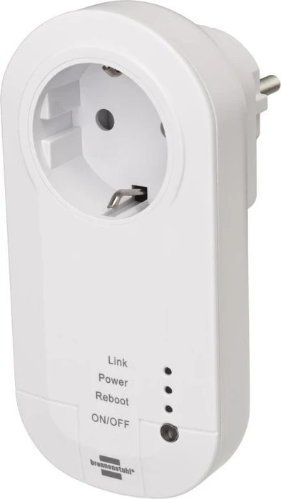 Brennenstuhl WA 3600 LRF01 433 WLAN Steckdose mit 433 MHz Sender weiß, Smart-Steckdose