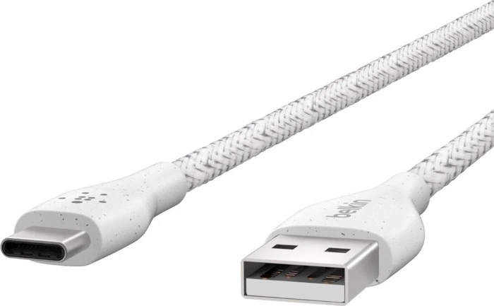 Belkin Duratek Plus USB-A/USB-C Adapterkabel 1.2m weiß