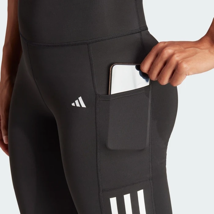 adidas Optime 3-Streifen Full-Length Hose lang black (Damen)