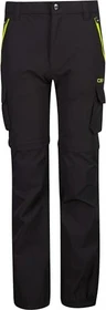 CMP Zip-Off Stretch Zip-Off Hose lang antracite/acido (Junior)