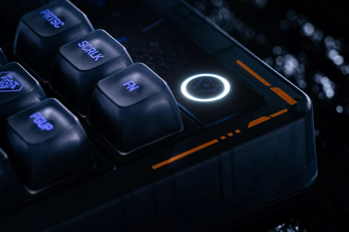 8BitDo Retro 87 Mechanical Keyboard, Mecha BREAK: Panther, schwarz, Kailh Box Jellyfish X, USB/Bluetooth, US