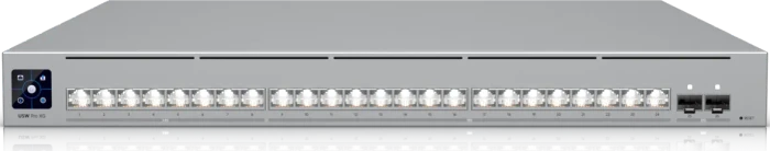 Ubiquiti UniFiSwitch Pro XG 24 Rackmount 10G Managed Switch, 24x RJ-45, 2x SFP28