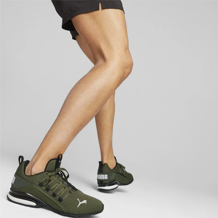 Puma Softride One4All Camo green moss/puma black/feather gray