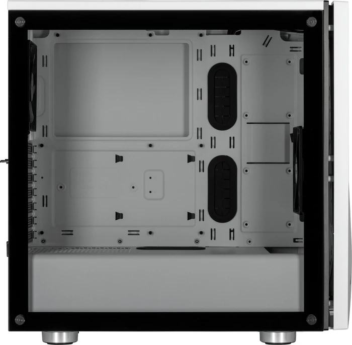 Corsair Carbide Series SPEC-06 RGB weiß, Glasfenster