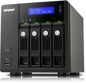 QNAP Turbo Station TS-469 Pro 12TB, 1GB RAM, 2x RJ-45 1000Base-T, 2x USB-A 3.0
