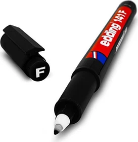 edding 141 F Folienschreiber schwarz