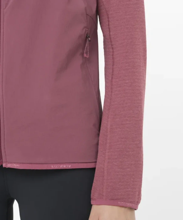 Salomon Essential Lightwarm Hybrid Funktionsjacke nocturne (Damen)
