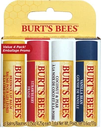 Burt's Bees 4x Lippenbalsam 4.25g Geschenkset