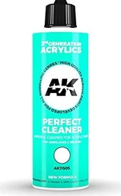 AK-Interactive 3rd Gen Acrylic Colors Perfect Cleaner, 250ml