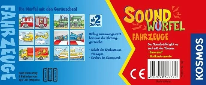 Kosmos Soundwürfel Fahrzeuge