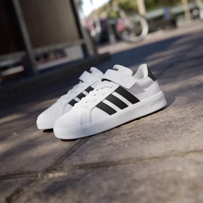 adidas Grand Court 3.0 cloud white/core black (Junior)