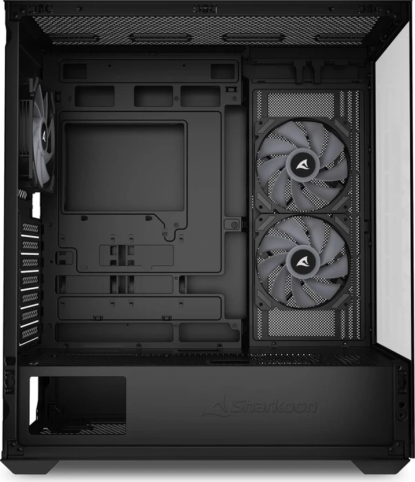 Sharkoon SK6 ARGB Black, Glasfenster